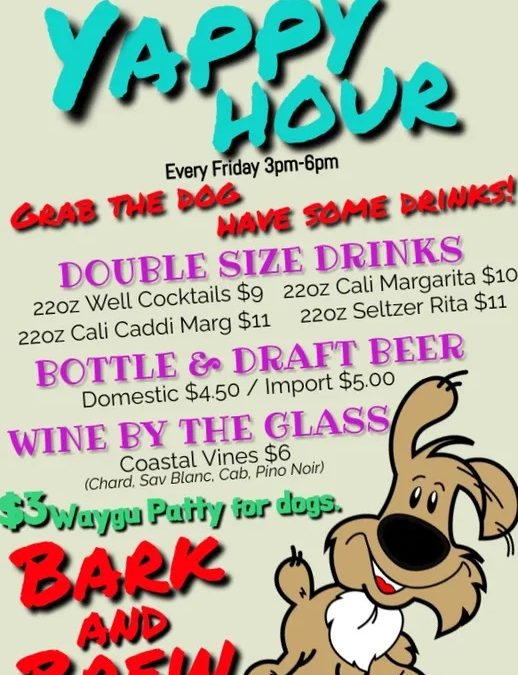 Yappy Hour @ Cali Costa