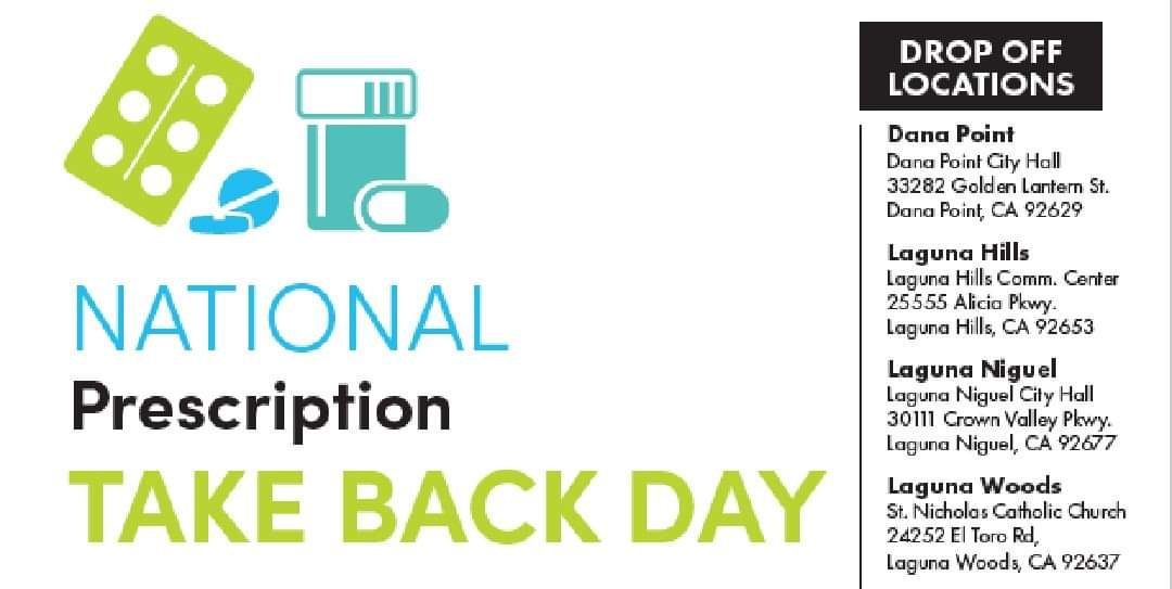 National Prescription Take Back Day | The Lantern Boys