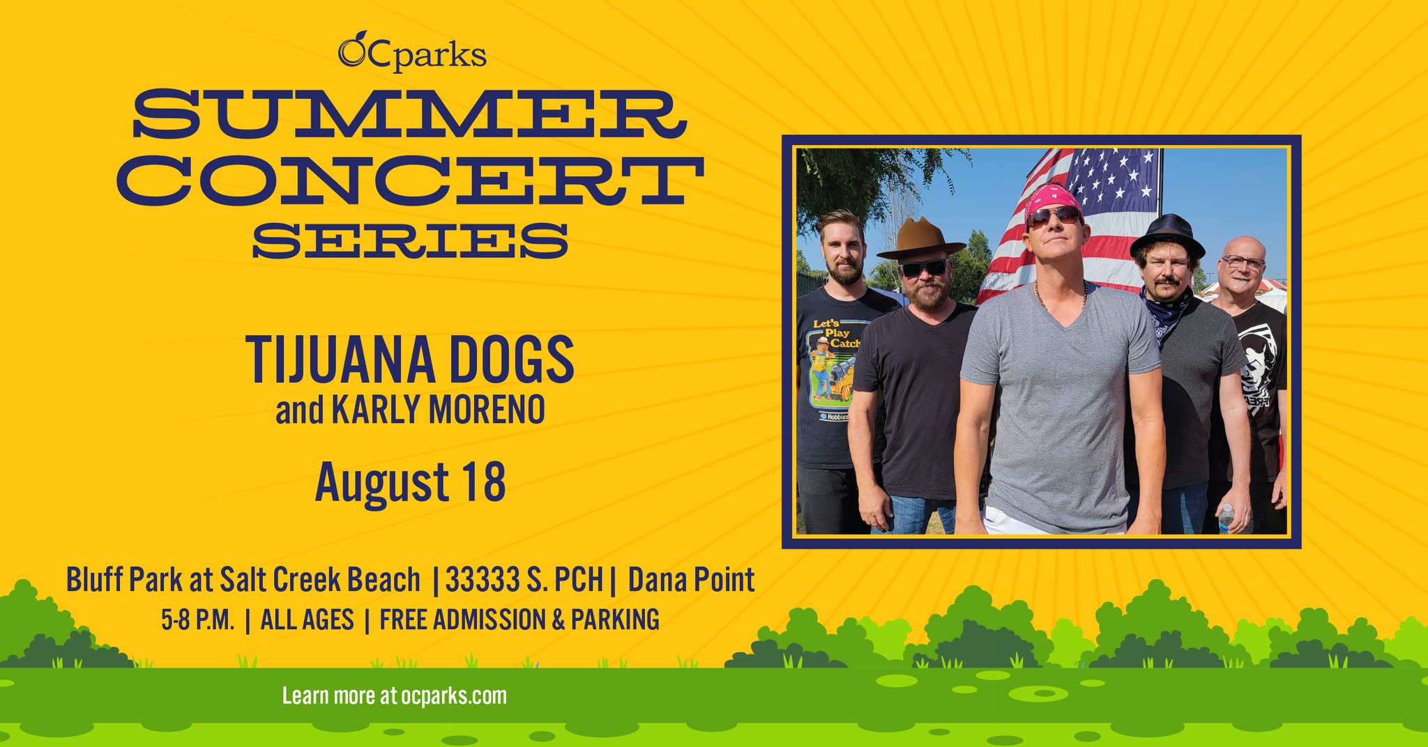 Tijuana Dogs Bluff Park at Salt Creek Beach The Lantern Boys