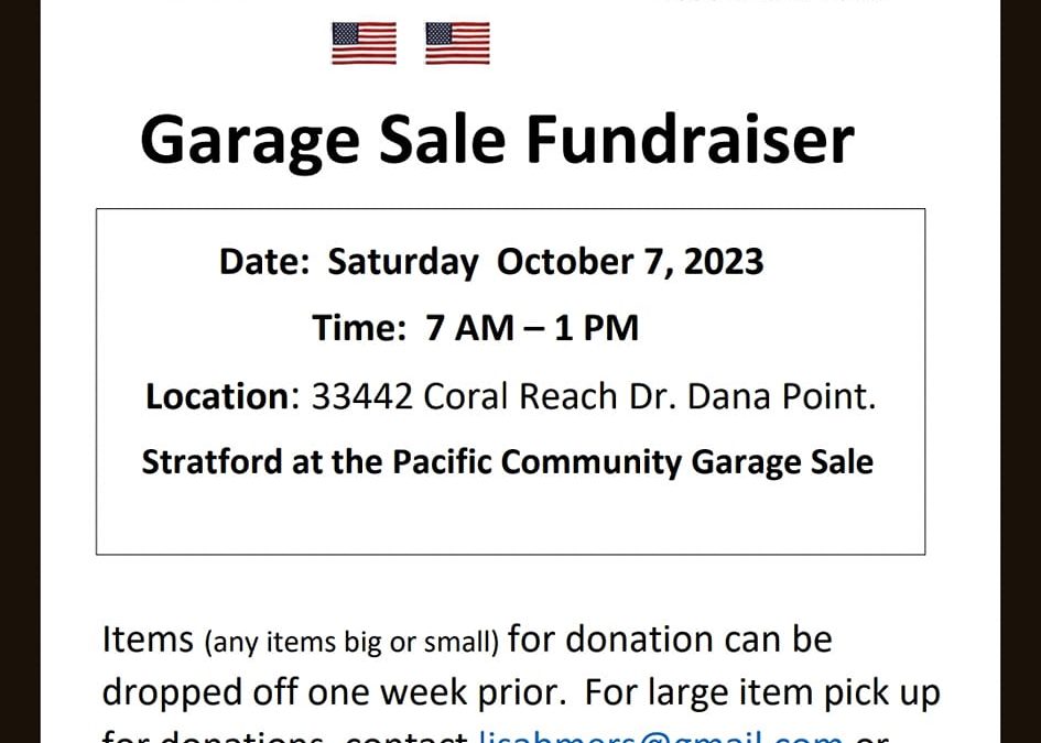 VFW Garage Sale Fundraiser