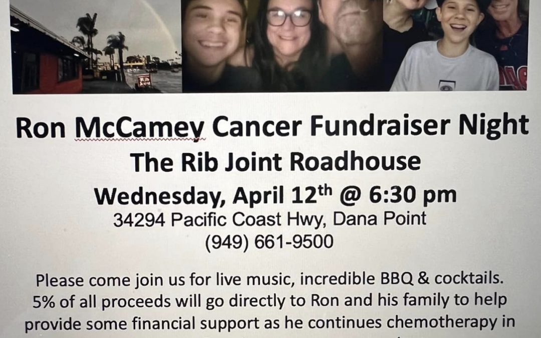 Ron Camey Cancer Funraiser @ The Rib Joint