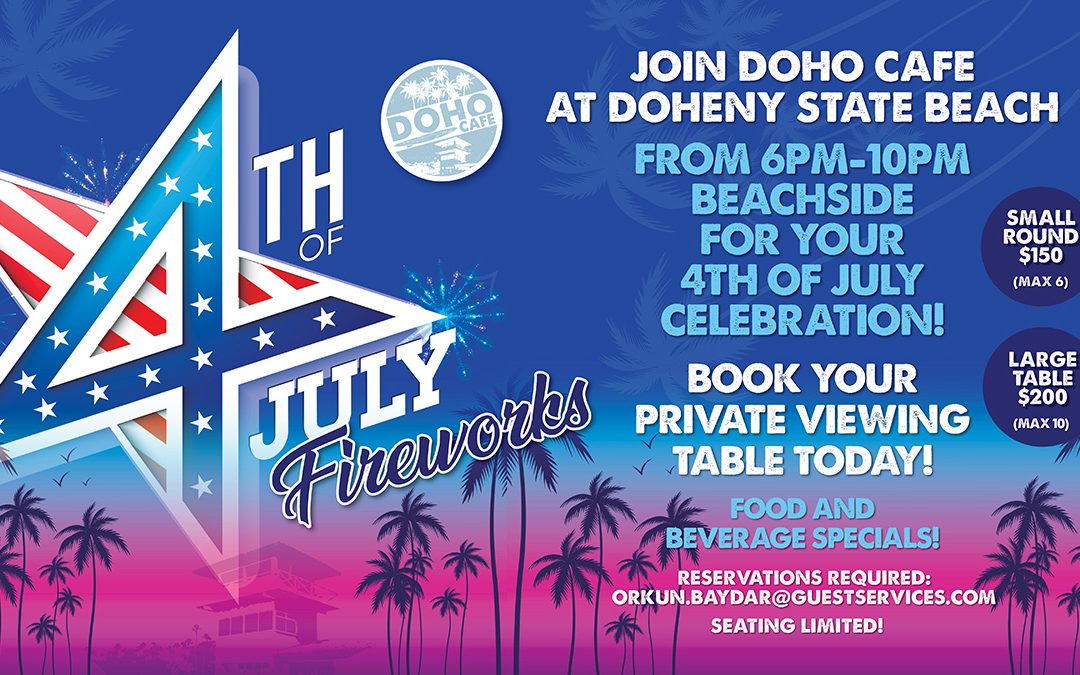 Doho Café 4th of July Event