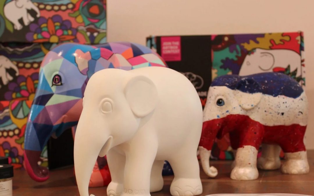 Elephant Paint & Sip @ Old Acre Winery