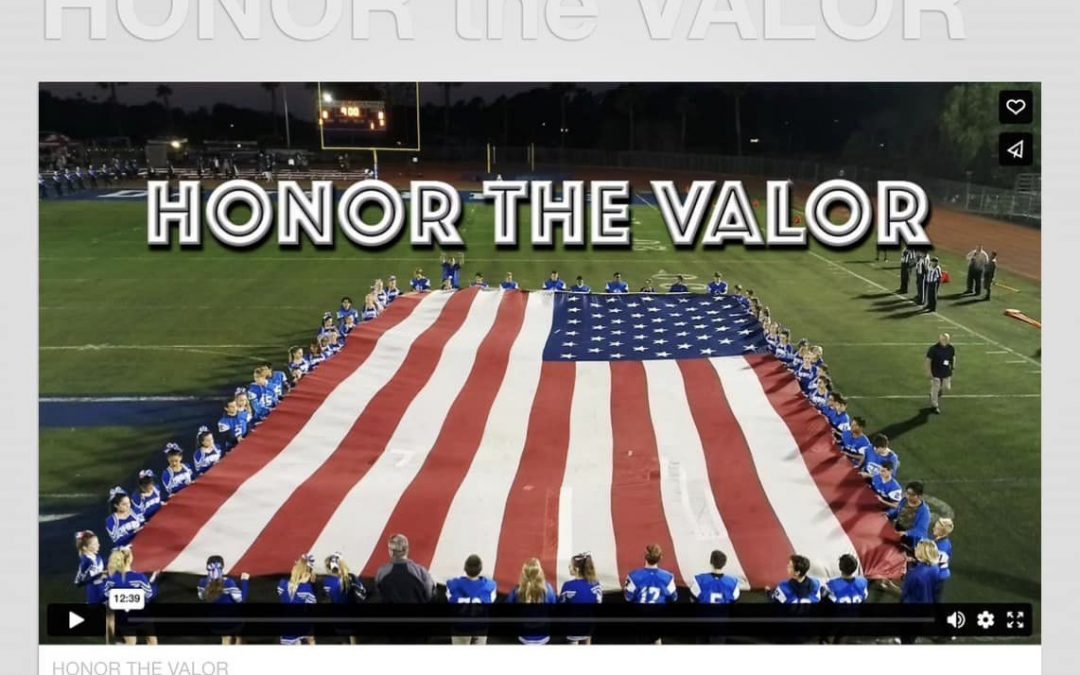 Honor The Valor at Dana Hills HS Football Home Game