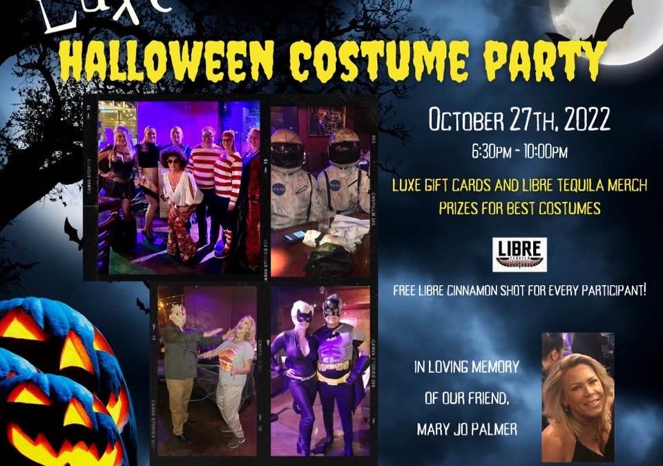 Halloween Costume Party @ Luxe