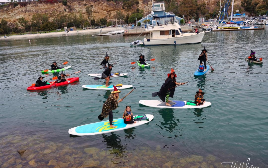 Halloween Paddle in Dana Point Harbor