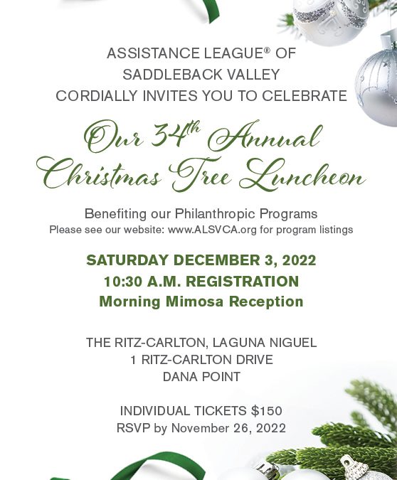 34th Annual Christmas Tree Luncheon