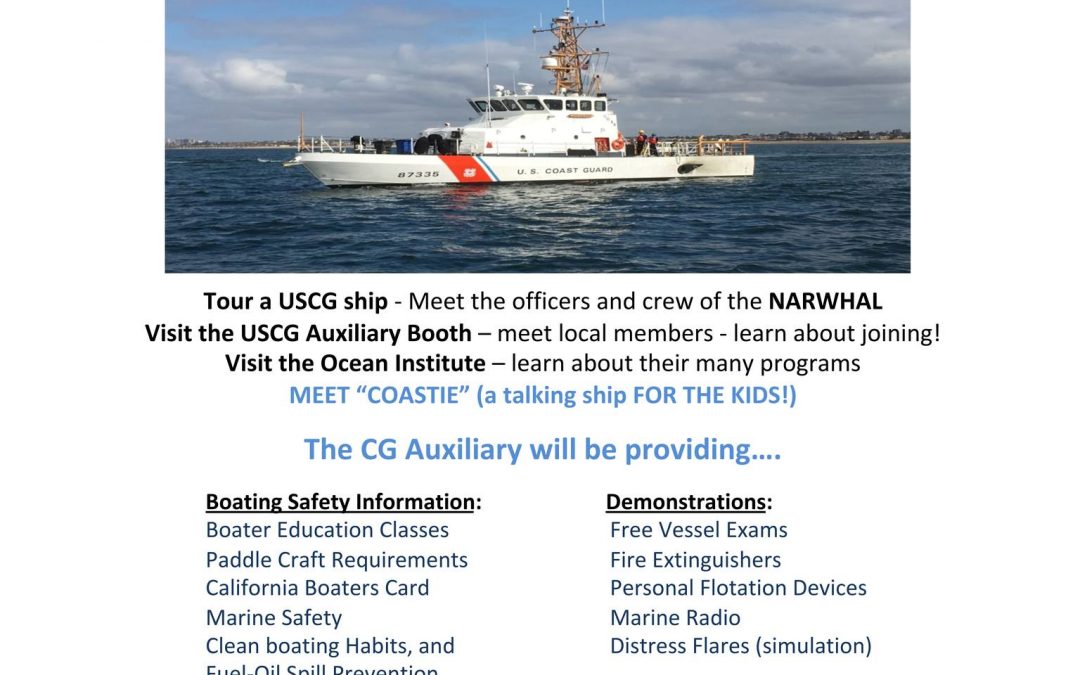 Visit USCGC Cutter Narwhal @ Ocean Institute