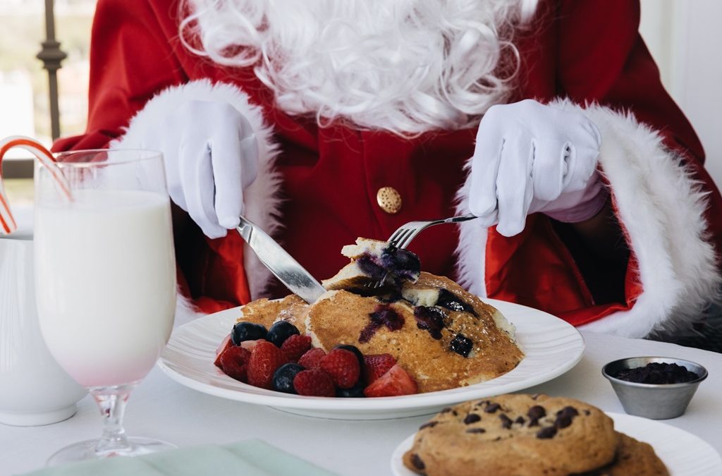 Breakfast with Santa at Ritz Carlton