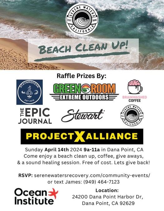 Beach Clean Up by Ocean Institute