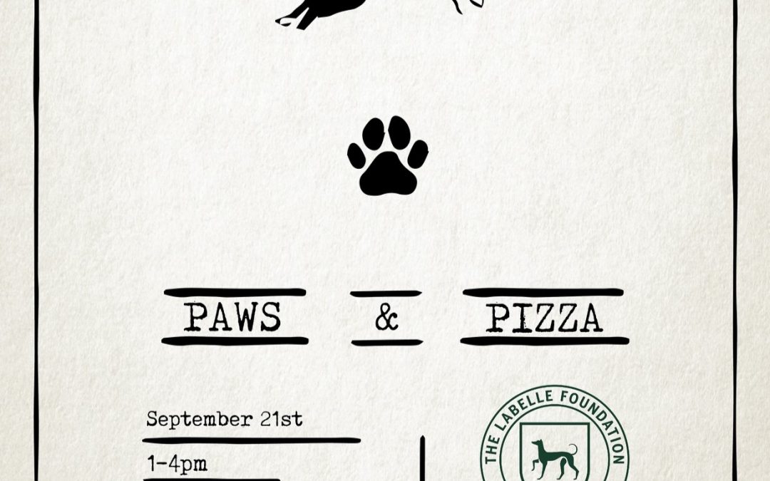 Paws and Pizza Fundraiser